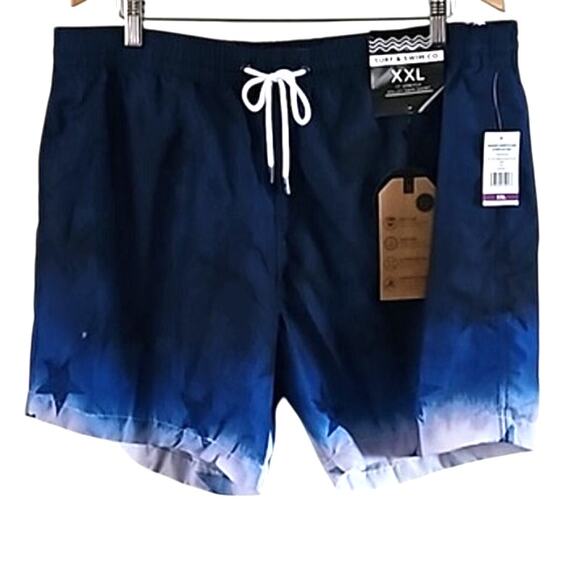 Surf & Swim Co. Tie Dye American Stars Volley Swim Shorts - Size XXL, NWT - Picture 2 of 7